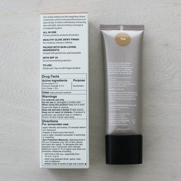 2 NEW Smashbox Halo Healthy Glow All-in-1 Tinted Moisturizers SPF 25 Tan Full Sz - Picture 8 of 9